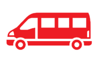 mini bus/van filled
