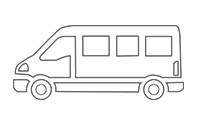 mini bus/van outline
